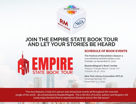 ReadersMagnet EMPIRE State Book Tour: A Travel to the World of Books