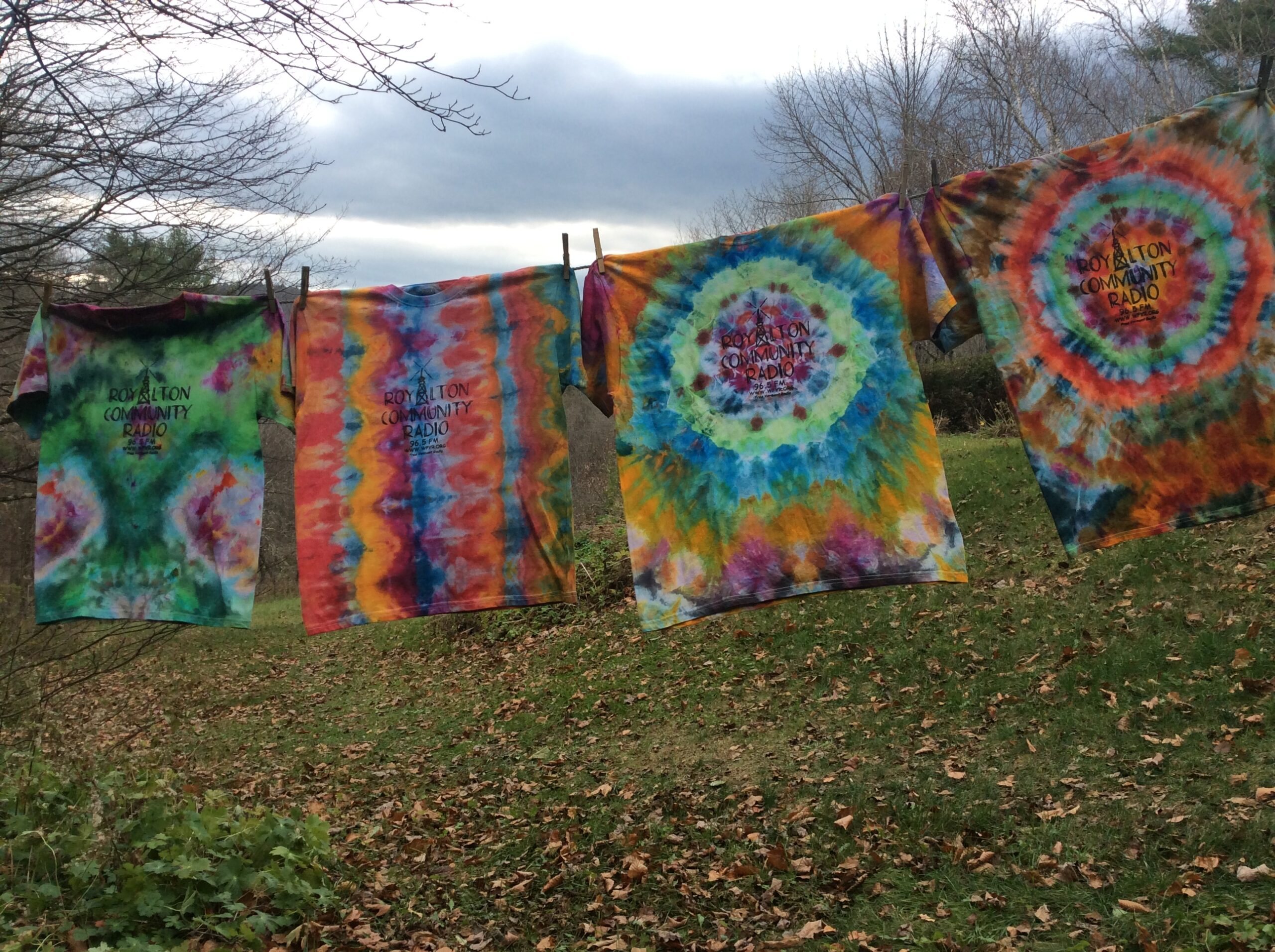 Royalton Community Radio Tshirt Tie Dye Royalton Community Radio