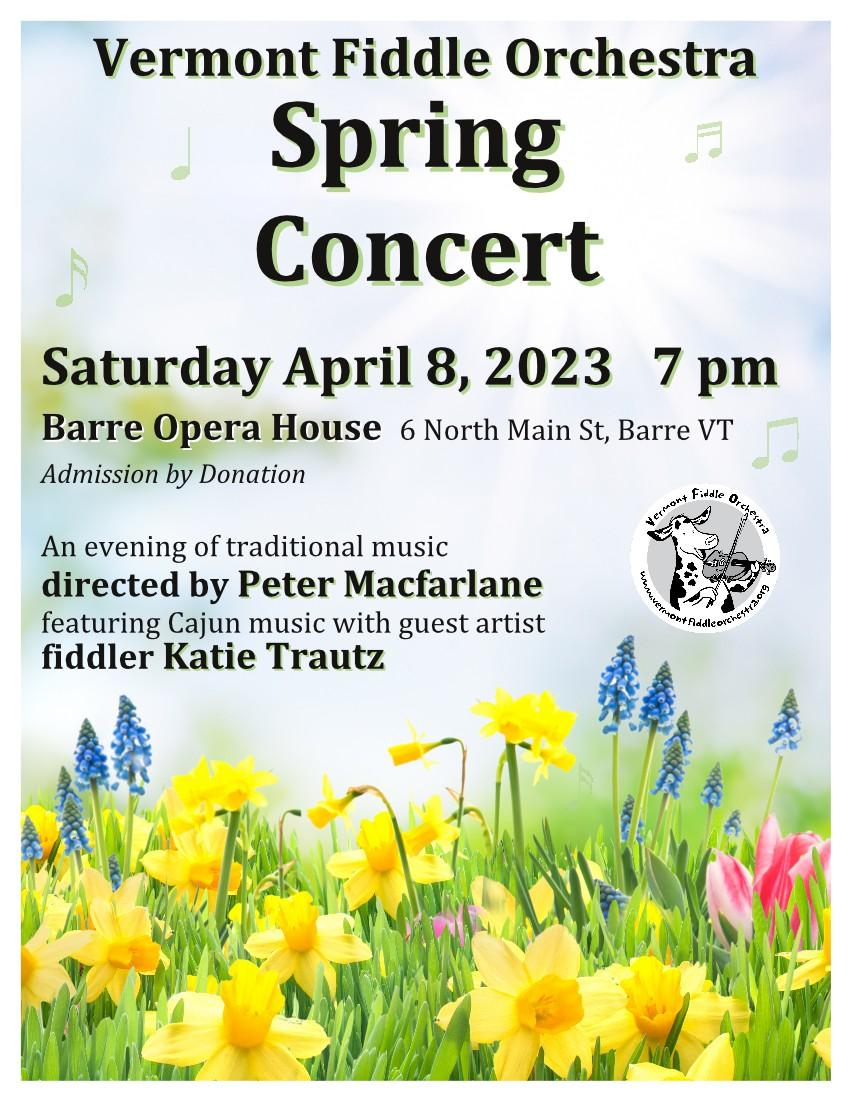 Vermont Fiddle Orchestra Spring Concert