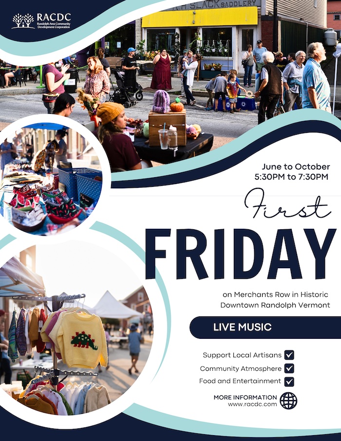 First Friday in Historic Downtown Randolph!