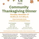 Community Thanksgiving Dinner at VLGS in South Royalton!