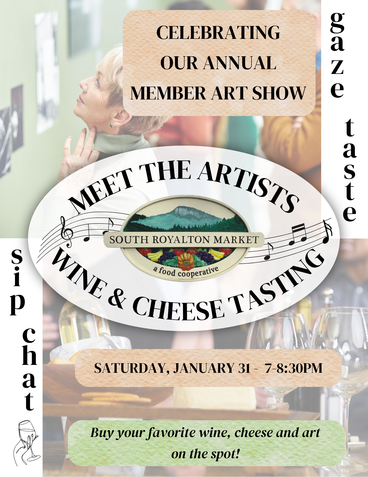 Annual Member Art Show at South Royalton Market!