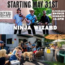 Sunday Bluegrass Brunch with Ninja Wizard at River Roost!