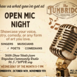 Open Mic Night at The Tunbridge General Store-Hosted by WFVR DJ's!